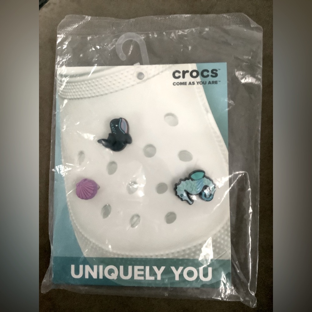 Crocs 3 Pack Jibbitz Charms Under The Sea🇺🇸